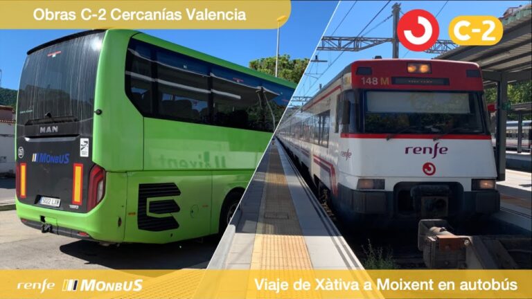 Descubre la comodidad de los trenes de cercanías Renfe entre Xàtiva y Valencia
